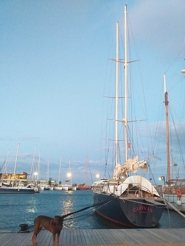 Clovis sailboat in formentera