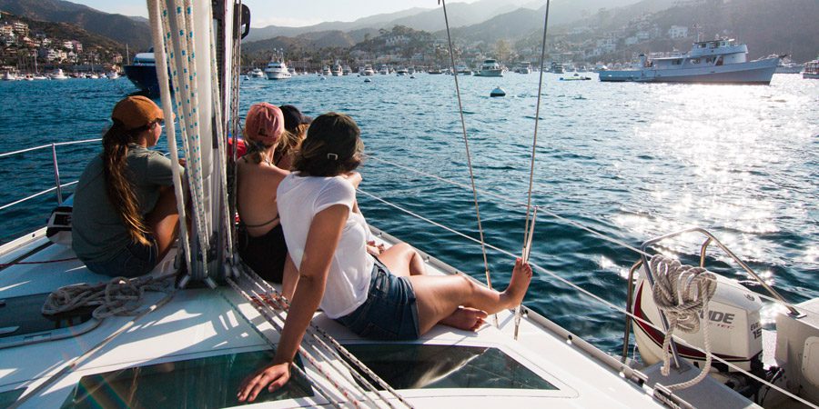 outdoor with family bareboat