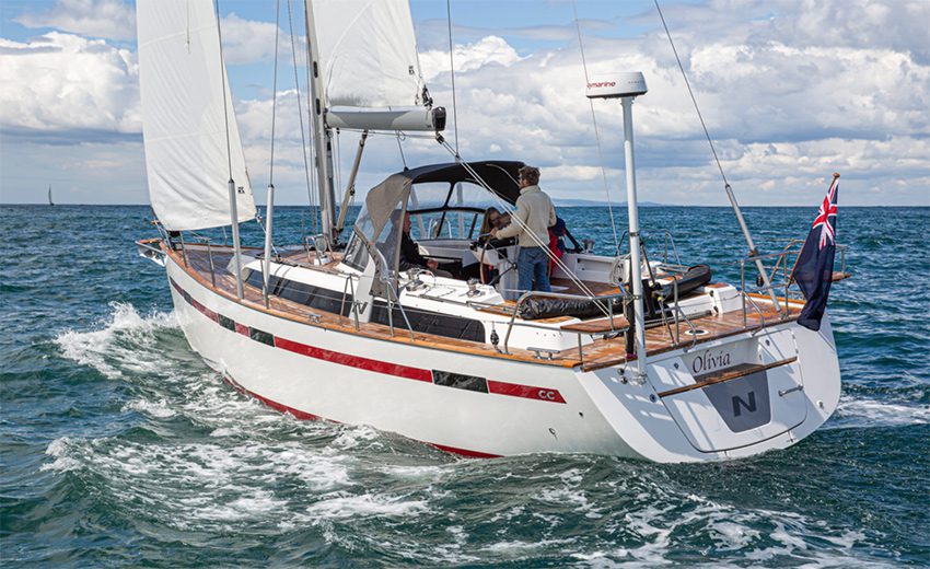 najad 395 cc Bluewater sailboats