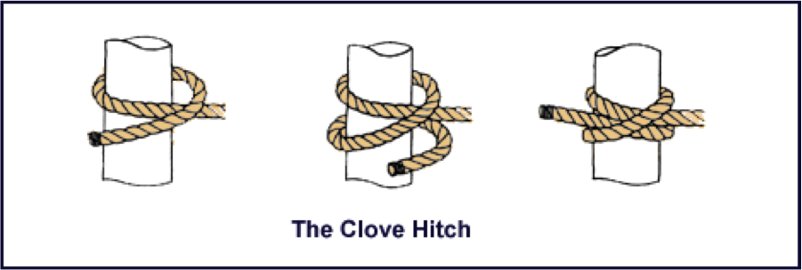 clove hitch knot